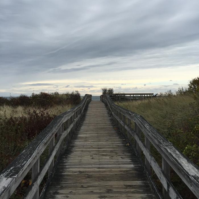 walk on the beach