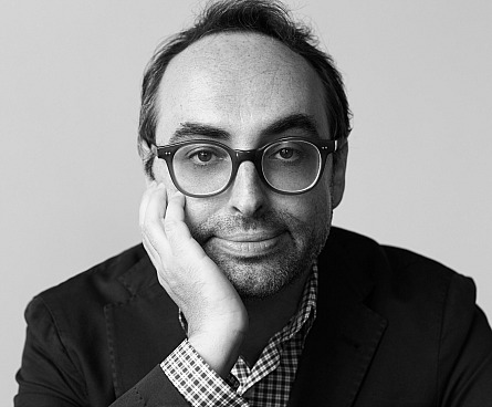 Photo of Gary Shteyngart by Brigitte Lacombe.