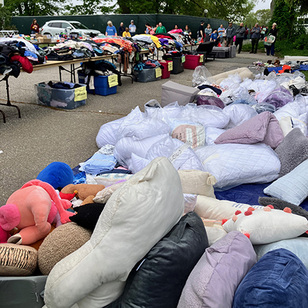 Conn collects 15,005 lbs of donations during annual Give ’N Go event