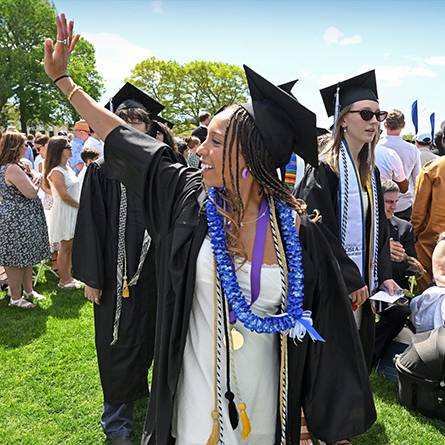 Class of 2025 graduates told to ‘make your voices heard’ 