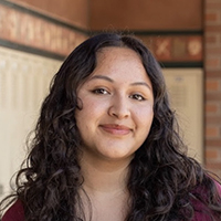 A portrait of Kaley Mendoza-Pineda ’27